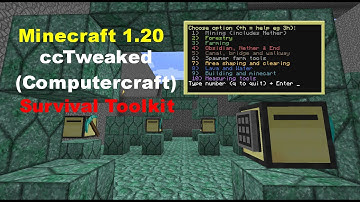 Minecraft 1.20 Computercraft Survival Toolkit-Episode 22-Villager trading, Stronghold and Mending