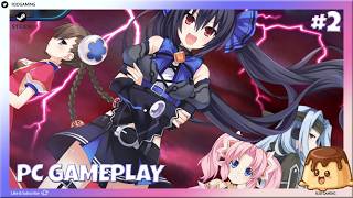 🔴 Hyperdevotion Noire: Goddess Black Heart PC Part 2 | Chapter 2: Meat Buns, Bananas & Exercise!