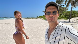 Venezuelan girl takes me to the beach 🇻🇪