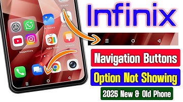 infinix mobile navigation buttons not showing।। infinix mobile me navigation button nahi dikh raha