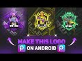 how to make gaming mascot logo in picsart // gaming logo kaise banaye in picsart💓#logo