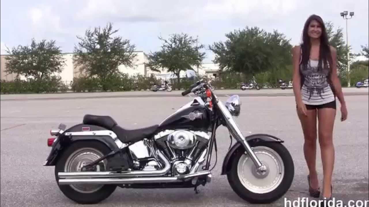 Used 2001 Harley Davidson FatBoy Motorcycles for sale in Tampa Fl YouTube