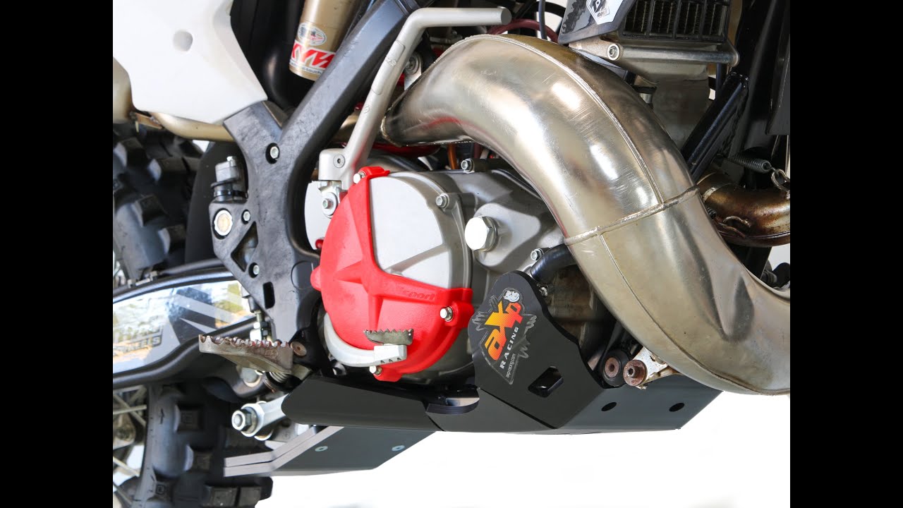 Skid plate Rieju MR250 / 300 Pro with linkage guard ( 2021 - 2024