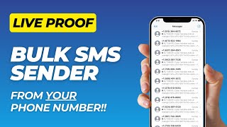 (2024) How to Send Bulk SMS with YOUR PHONE NUMBER & Excel (Unlimited SMS with YOUR Phone Plan)