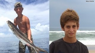 Capsized boat found in search for 2 missing teens