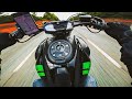 ☁️ Missing The Warmer days already. Part 3. | YAMAHA MT-07 AKRAPOVIC + QUICKSHIFTER [4K]