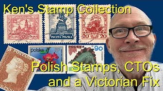 Polish Stamps, CTOs and Victorian Imperforate Penny Reds