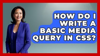 How Do I Write a Basic Media Query in CSS | Simple HTML Studio News
