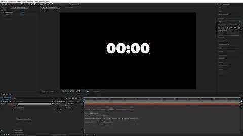 Countdown Timer Tutorial in After Effects
