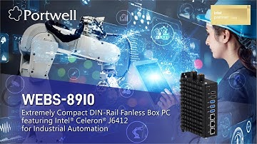 Accelerate Factory Automation with Portwell DIN-Rail Embedded System