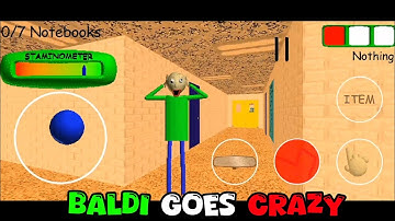 Baldi Goes Crazy Android Port - Baldi