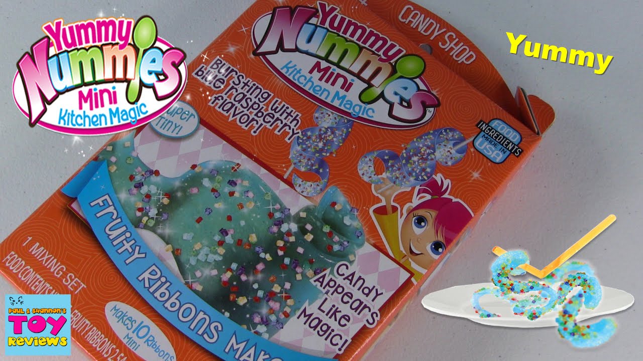 Yummy Nummies Fruity Ribbon Maker | Mini Kitchen Magic Candy Shop ...