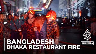 Bangladesh fire: At least 45 people killed in Dhaka building