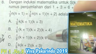 Kunci jawaban viva pakarindo 2019notasi sigma adalah simbol untuk
menjumlahkan sejumlah bilangan terurut yang mengikuti suatu pola dan
aturan tertentu. mater...