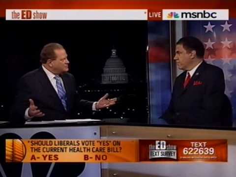 Rep. Alan Grayson and Ed Schultz Discuss the Public Option Act