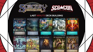 SCG CON Houston Last Minute Deckbuilding | Sorcery: The Contested Realm @teamcovenant