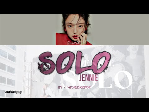 JENNIE - SOLO * KOLAY OKUNUŞ+MV(EASY LYRICS)COLOR CODED