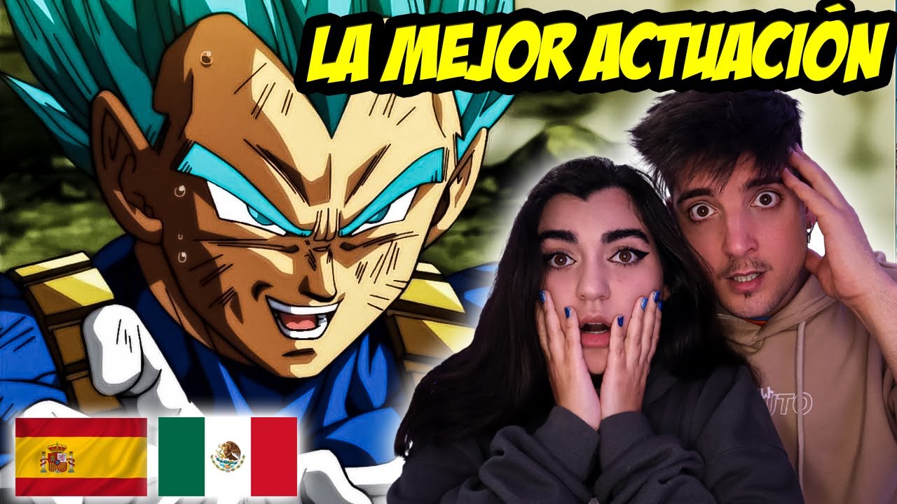 ESPAÑOLES REACCIONAN A DRAGON BALL LATINO VS ESPAÑOL |🔥VEGETA HACE EL FINAL FLASH🔥DRAGON BALL SUPER🔥