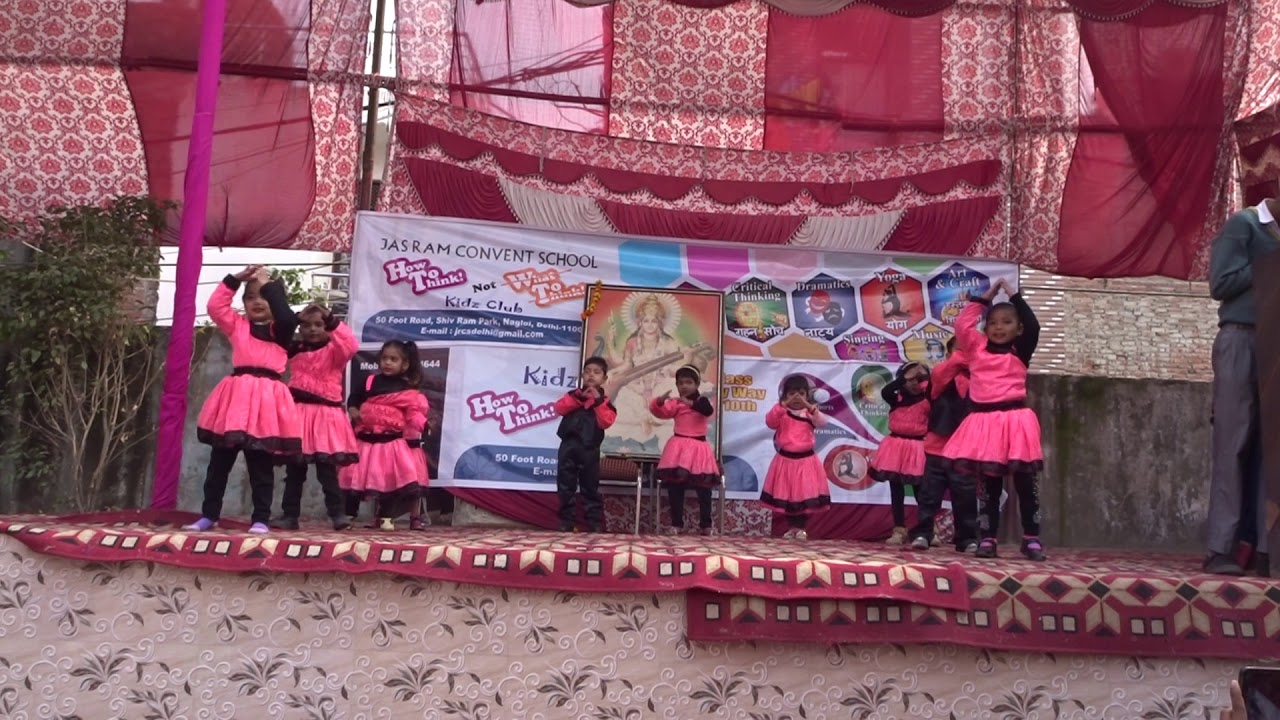 Little Kids Dance performance at Annual function 2020 at Jas Ram ...
