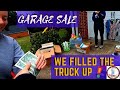 GARAGE SALE | WE FILLED THE TRUCK UP