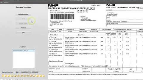 OCR invoice processing   YouTube 360p