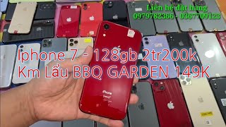 Thanh lý iphone 7 bản 128gb 2tr200k| 21 tháng 12, 2023| iphone 11promax, iphone X, iphone 12pro