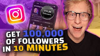 How I got 100,000 Followers For Free In Instagram (2024)