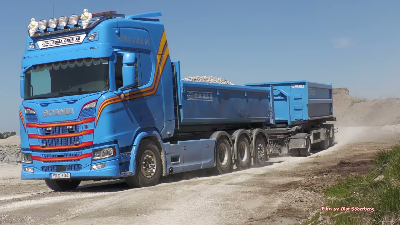 4K /Volvo L180G lastar Scania och Volvo LB 19 Maj 2025