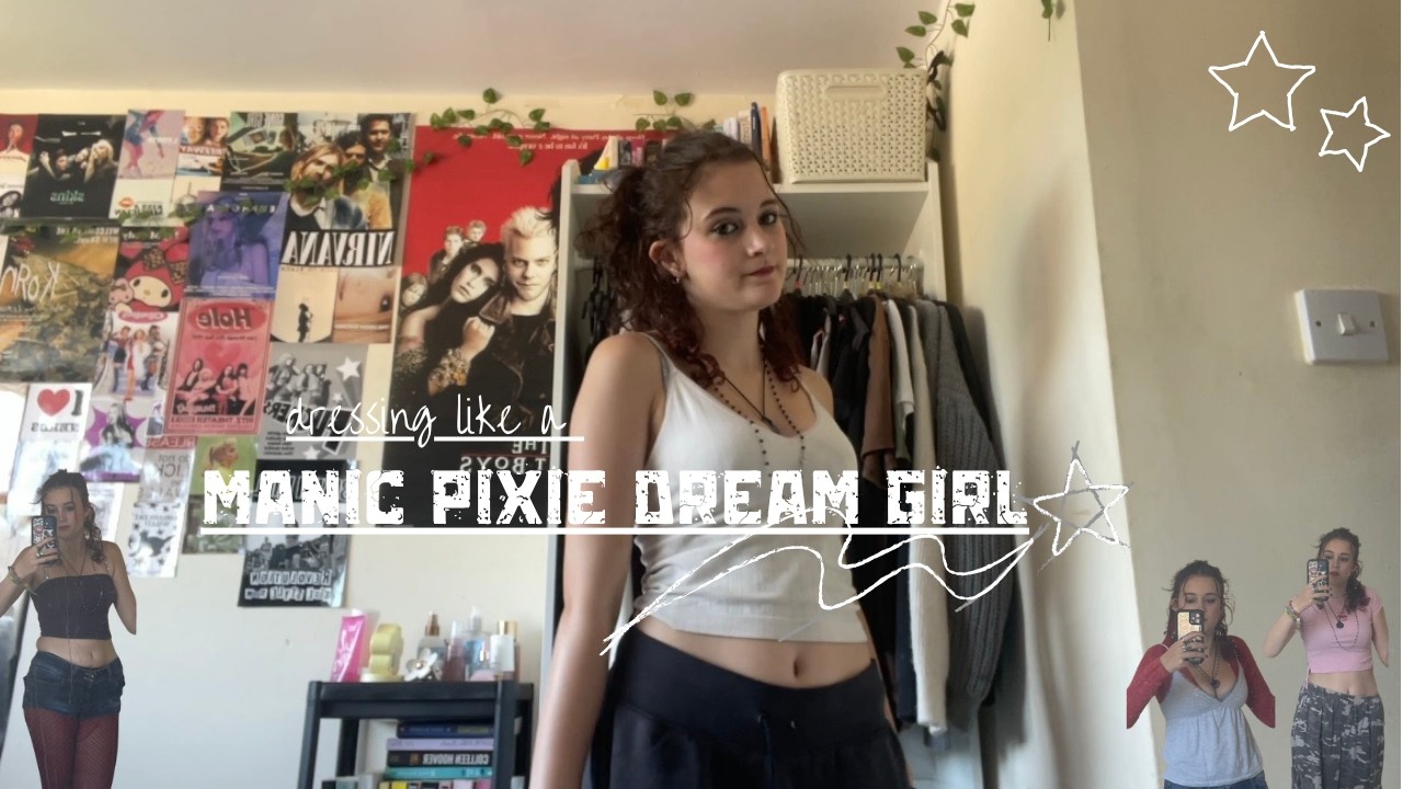 how to dress like a manic pixie dream girl - YouTube
