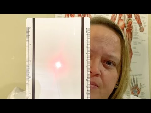 CRANIAL NERVE MEDICAL EXAM ASMR | Camera Touching, Up Close, & Whispered *LIGHT TRIGGERS*