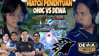 THE DECIDER: WILL ONIC BREAK THEIR LOSING STREAK?! BEYOND EXPECTATIONS!! ONIC VS DEWA MATCH 3 - M...