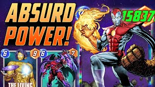 STUPID. BIG. NUMBERS. This Iron Skrull deck is nuts!