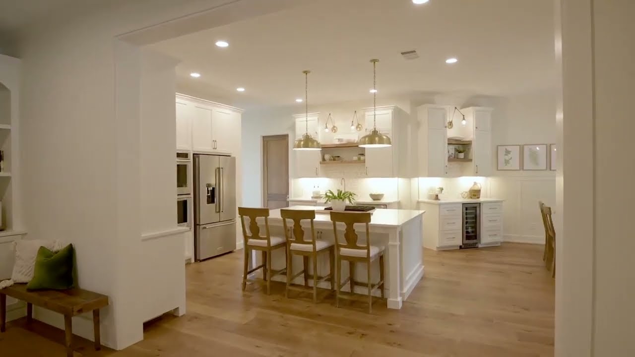 Kitchen Renovation: This white kitchen renovation went from dated to dreamy.