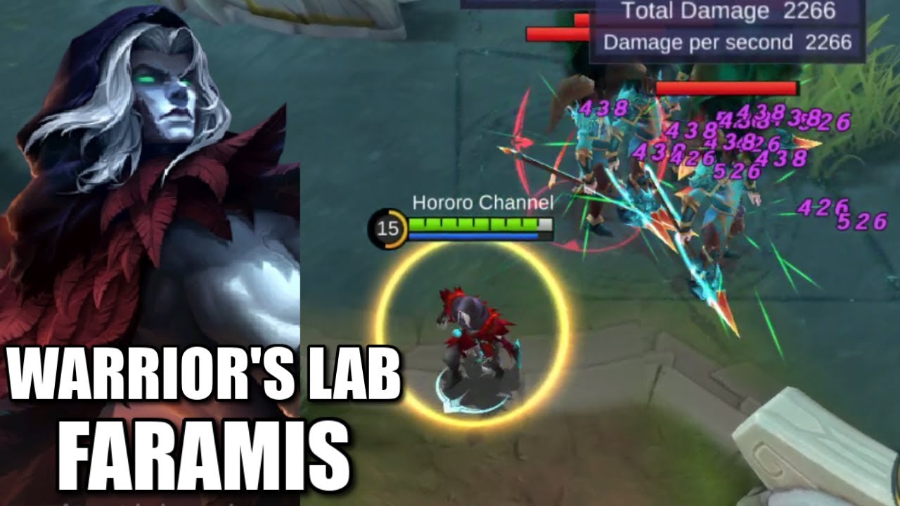 WARRIOR'S LAB FARAMIS GETTING READY FOR THE ORIGINAL SERVER