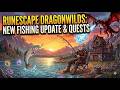 RuneScape DragonWilds - Only The Best Fishing Content - Base Building - First Playthrough LIVE!