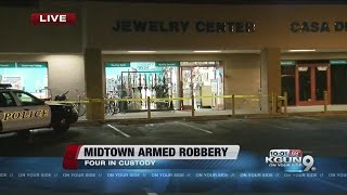Four suspects in custody after midtown armed robbery