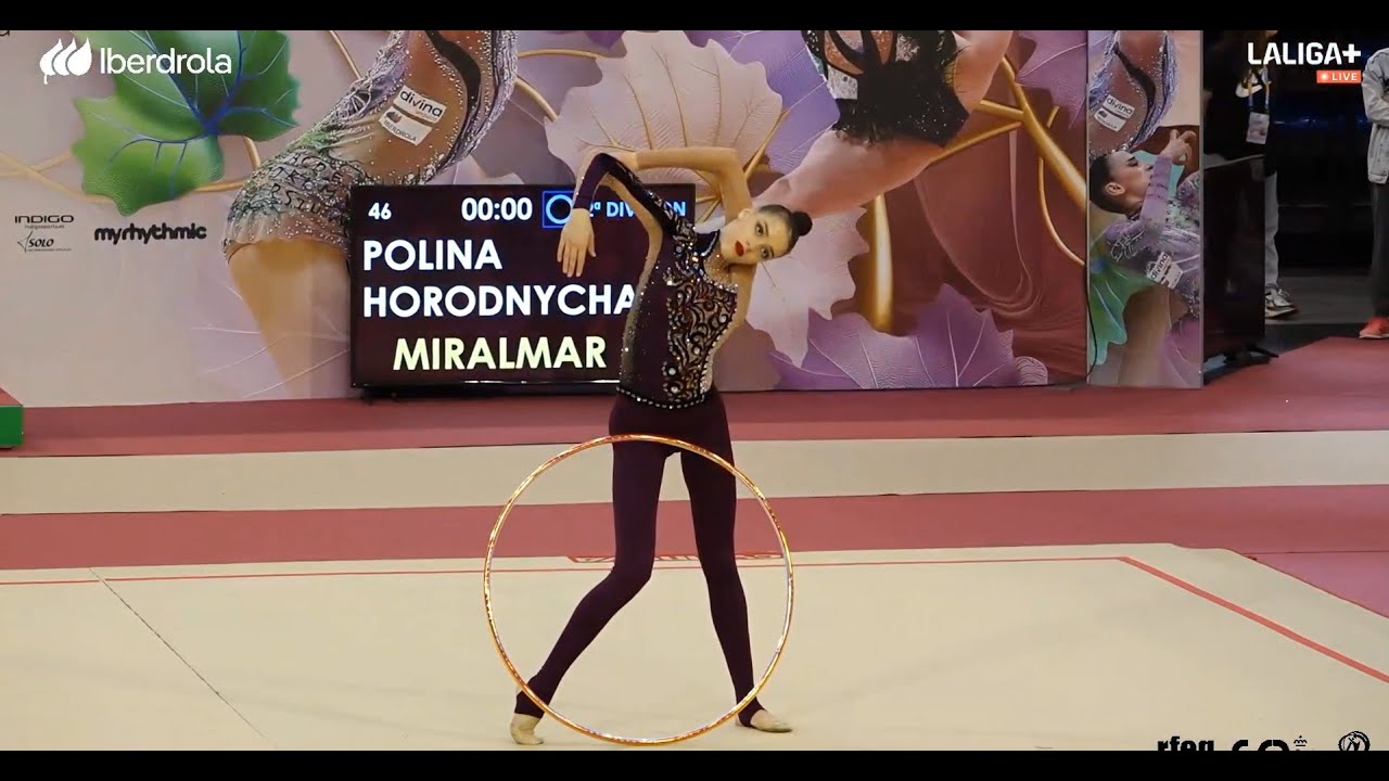 Polina Horodnycha Hoop 32,250 - Liga Iberdrola (II) 2024
