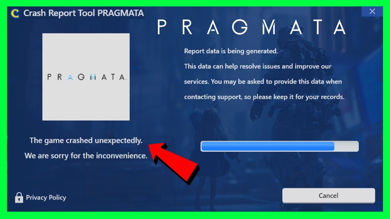 Fix Pragmata Crash Report Tool The Game Crashed Unexpectedly - YouTube
