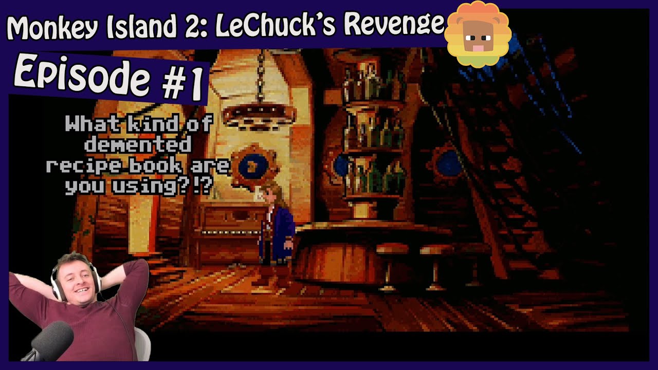 Monkey Island 2: LeChuck's Revenge #1 (Full Stream Playthrough)