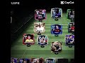 Nouvelle équipe à 108 de général #fcmobile #equipe