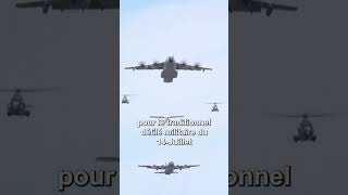 14-Juillet : le défilé militaire au-dessus des Champs-Elysées