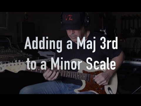 Scott Van Zen Adding Major 3rd note to Minor Pentatonic Scale LICK TALK Sample