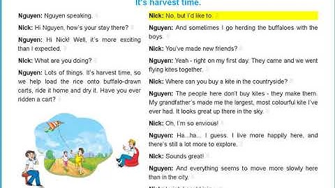 Tiếng Anh 8_ Unit 2: Life in the countryside (Getting started)