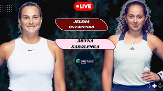 WTA LIVE ARYNA SABALENKA VS JELENA OSTAPENKO WTA ROME OPEN 2024 TENNIS PREVIEW STREAM