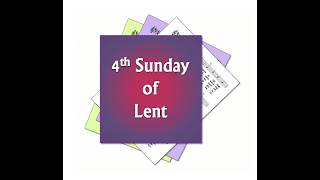 St. Jude's Mass  |  March 15, 202  |  FOURTH SUNDAY OF LENT, Year A