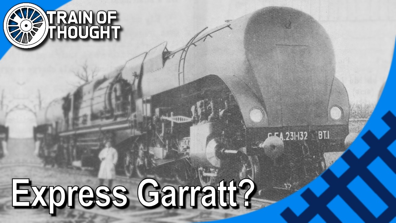 Algeria's Unusual Streamlined Express Garratts - CFA 231-132.BT's