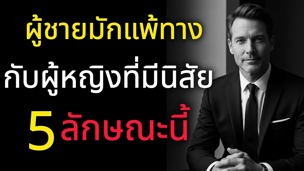 5 นิสัยผู้หญิงที่มีเสน่ห์ลึกซึ้ง ที่ผู้ชายทุกคนเผลอใจละลายโดยไม่รู้ตัว | จิตวิทยาความรัก