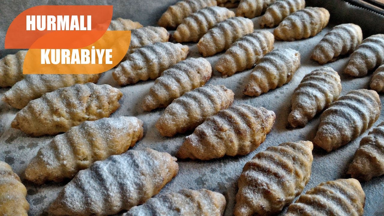 HURMALI KURABİYE|KIYIR KIYIR TAM KIVAMINDA AĞIZDA DAĞILAN ENFES KURABİYE NASIL YAPILIR