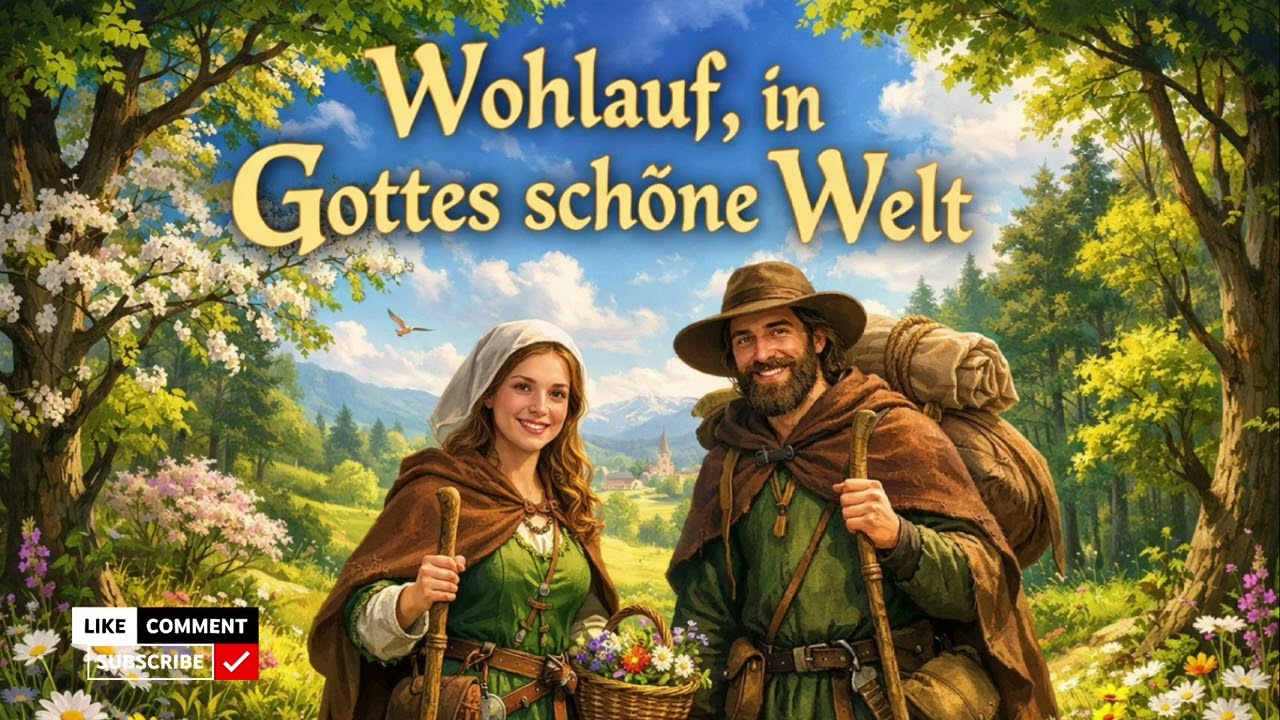 Wohlauf, in Gottes schöne Welt 🌄 | Schönstes deutsches Kirchenlied 2026