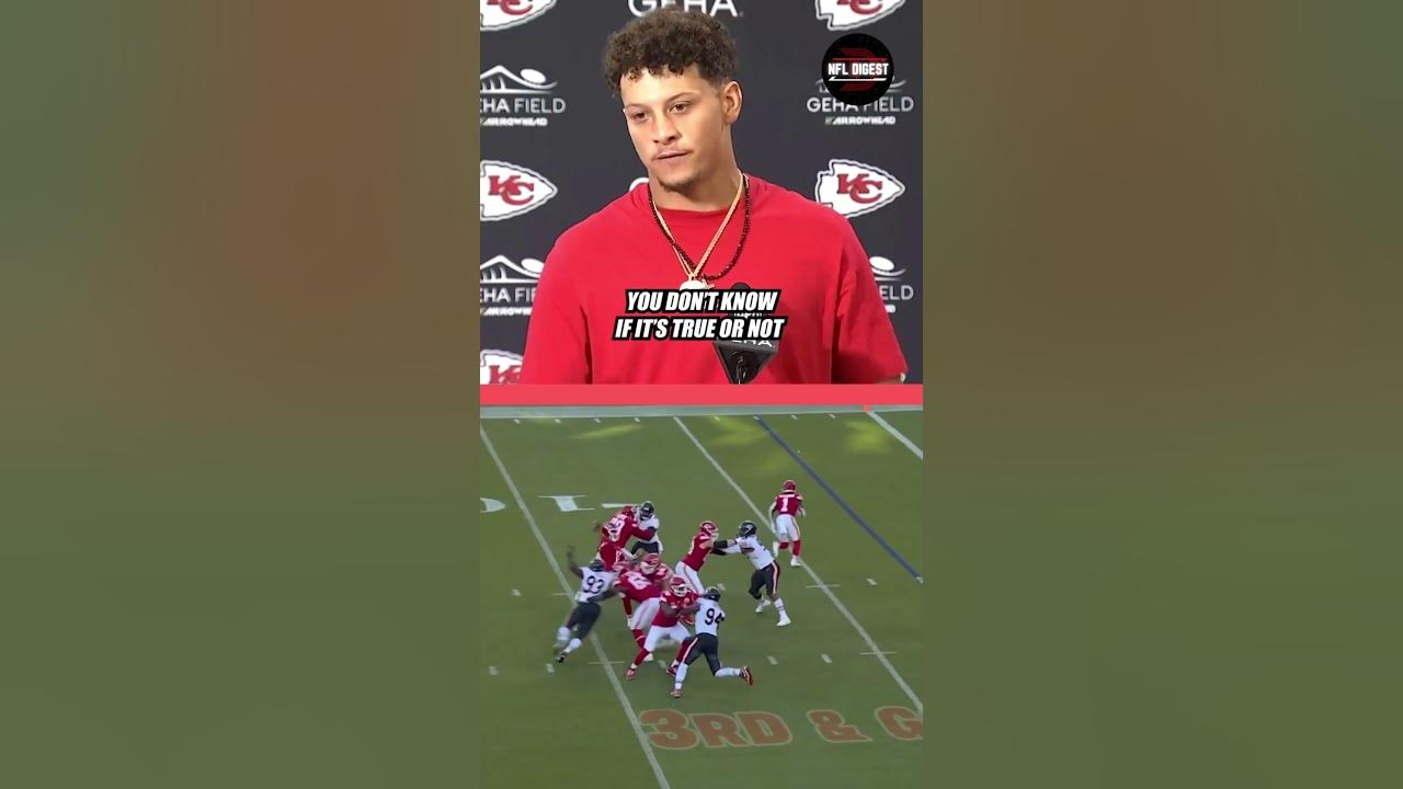 Pat Mahomes and Andy Reid talk Taylor Swift and Travis Kelce #shorts